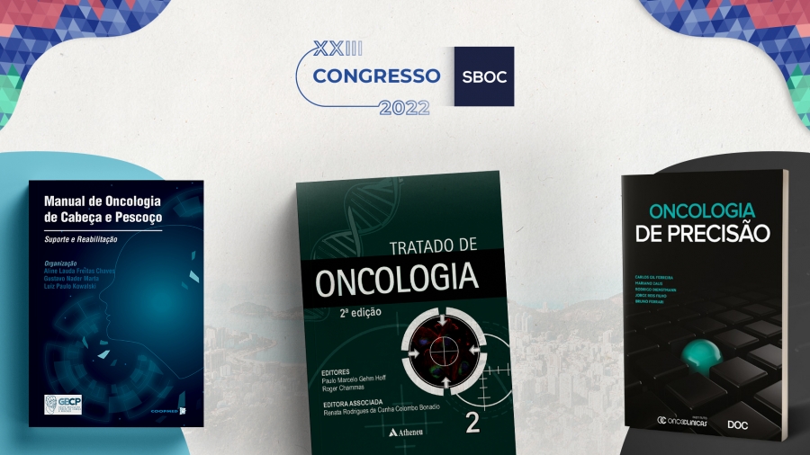 Congresso SBOC 2022 terá lançamento de cinco livros