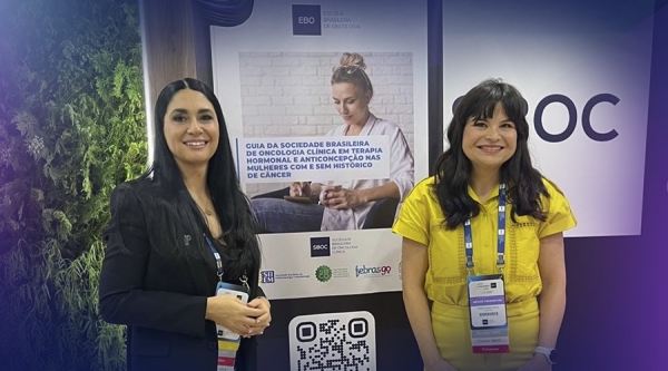 Lançamentos de livros no estande SBOC