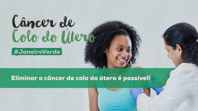 Janeiro Verde: SBOC alerta para a queda da vacinação contra o HPV e sua relação com o aumento do câncer de colo do útero
