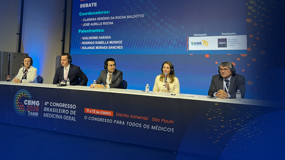 4º Congresso Brasileiro de Medicina Geral: SBOC organiza sessão de oncologia e lança guia de cuidados em sobreviventes
